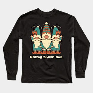 Merry Christmas in Irish Long Sleeve T-Shirt